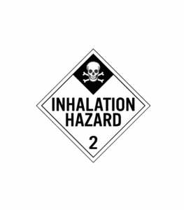 Inhalation Hazard 2 Sign